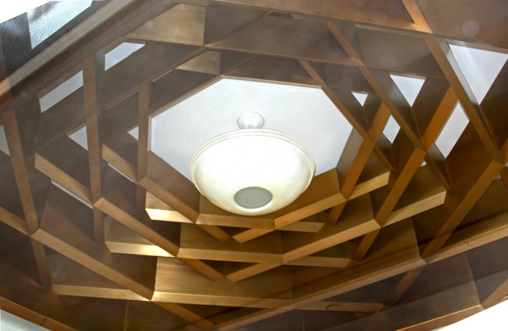 plafond entrée temple San Diego
