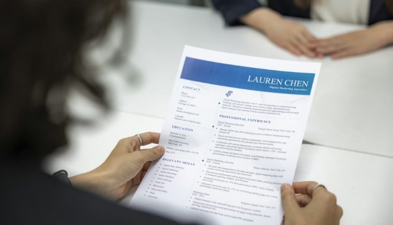 expérience religieuse sur le CV