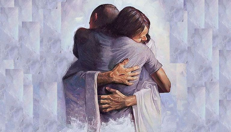 parler de mes difficultés dans les bras du Christ